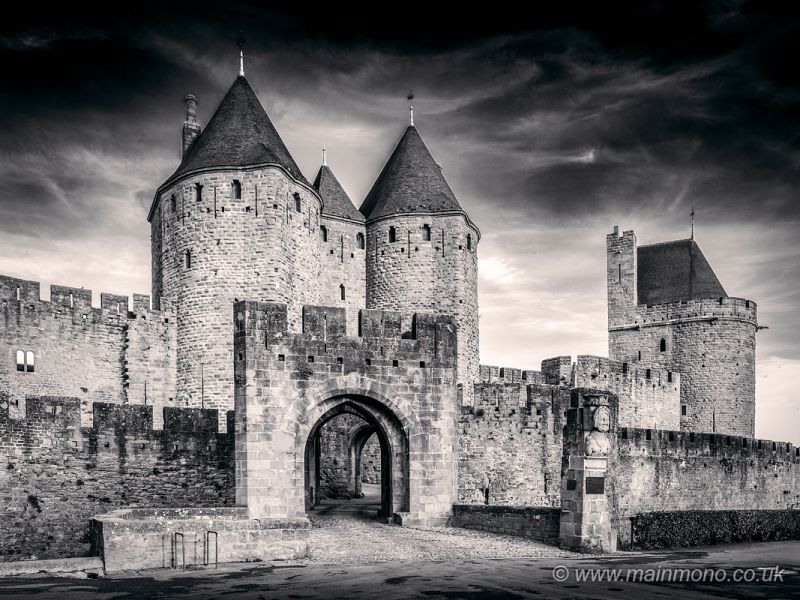 Porte Narbonnaise, Carcassonne